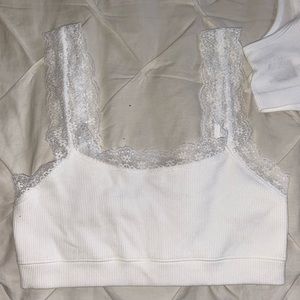 White Bralettes
